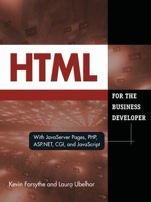 cover image of HTML for the Business Developer